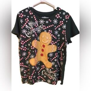Festive Gingerbread Christmas T-Shirt